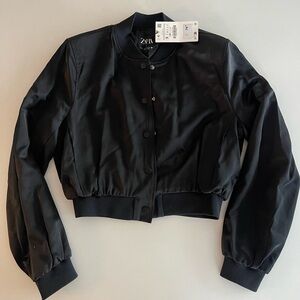 Zara cropped jacket new